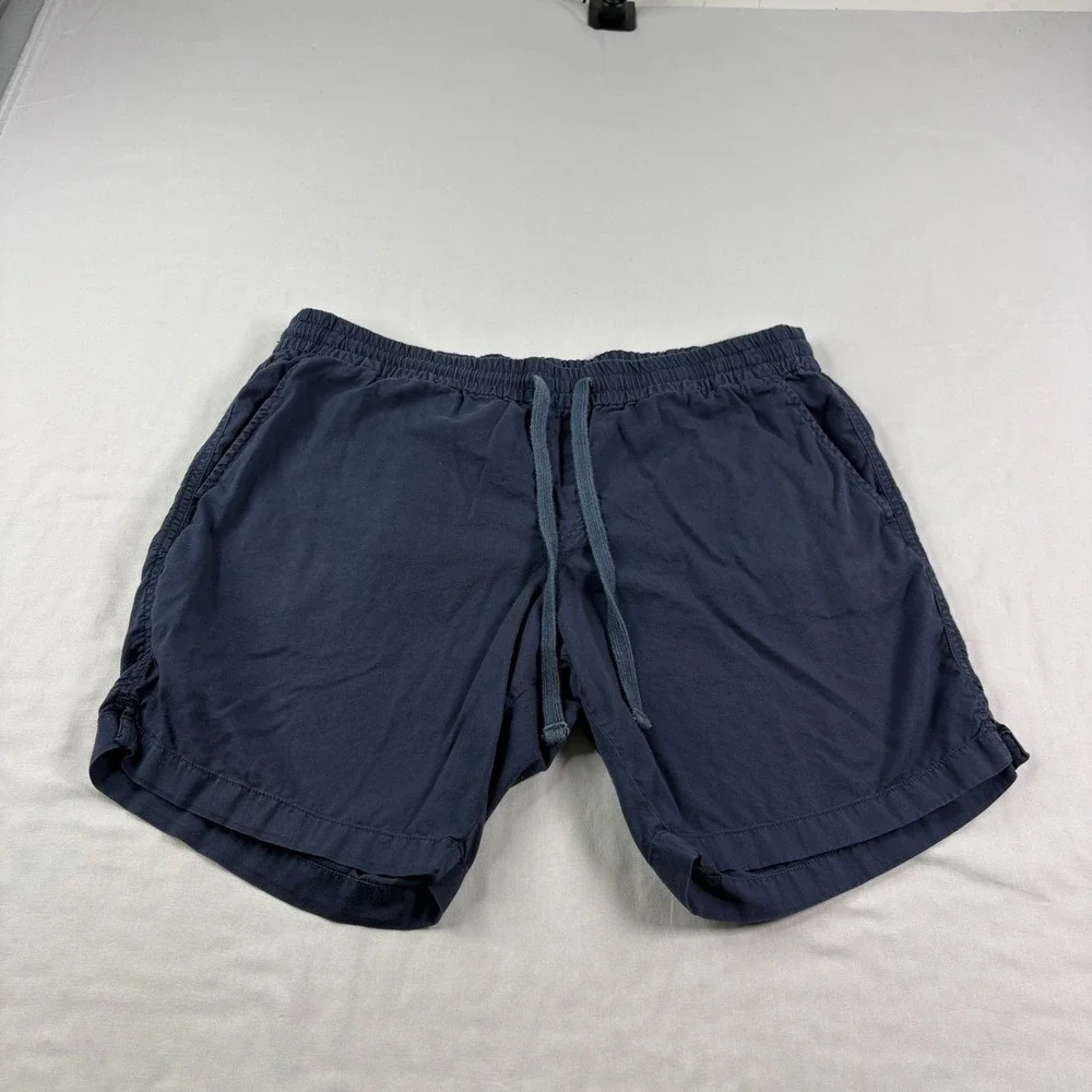 Faherty Shorts Mens XL Blue Casual Stretch Lounge Beach Preppy